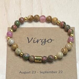 Virgo Zodiac Astrology Power Colors Bracelet